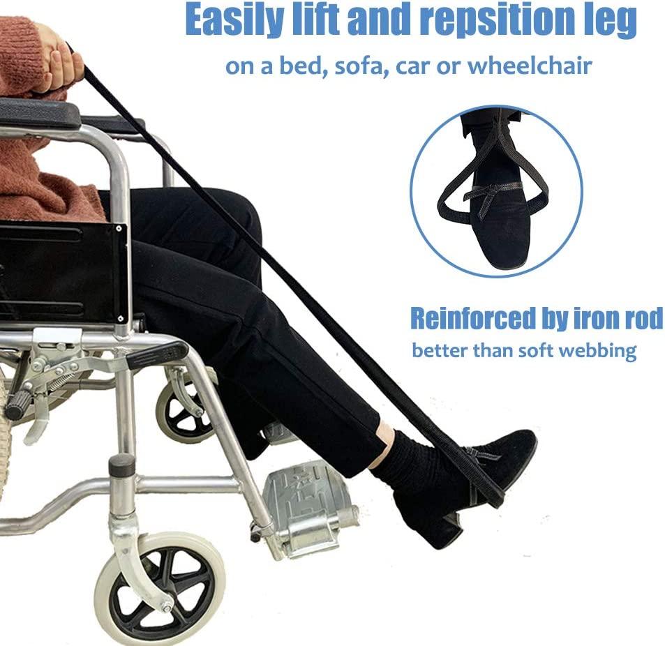 Leg Lifter Strap Rigid Knee Hip Replacement Recovery Kit Foot Lifter