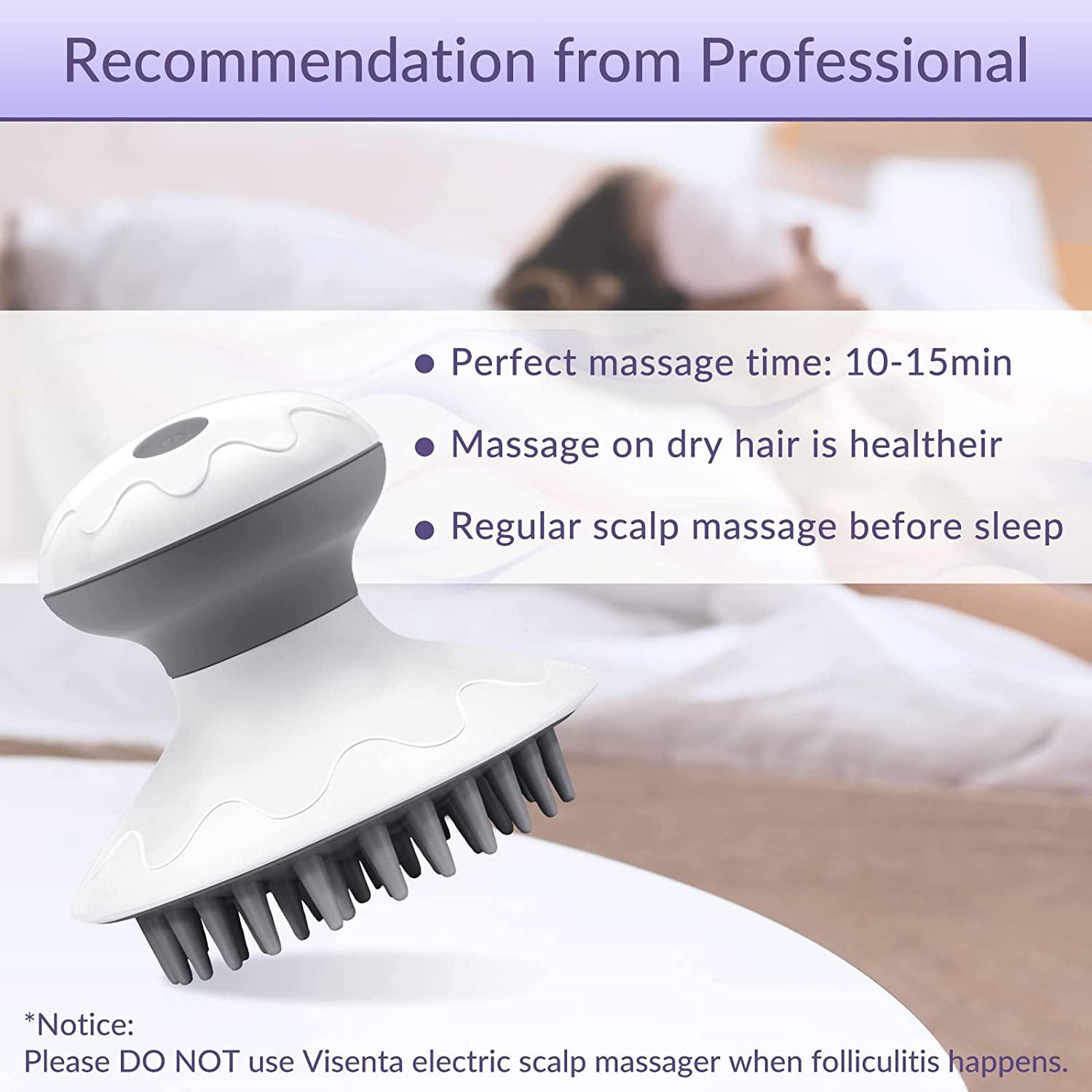 vibrating scalp massager near me Amazon.com: Electric Cordless Hair Scalp Massager, Portable Head Scratching  Scrubber with 2 Modes Vibration Comb for Hair Growth, Deep Cleansing and  Stress Relaxation : Health & Household