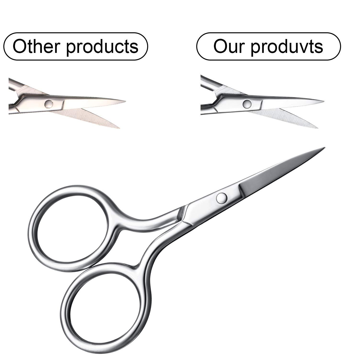 Skin/nail Care Small Scissors in Different Shapes and Sizes. (Straight  Scissor(big finger holes))