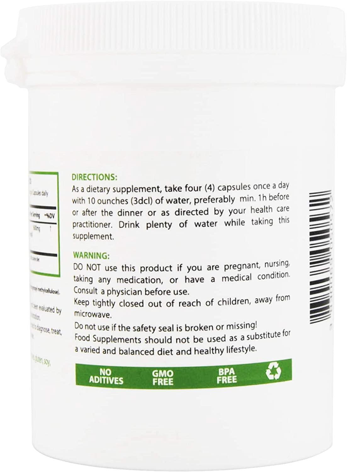 Zeolite 240 Capsules 95 Clinoptilolite Detoxify Naturally