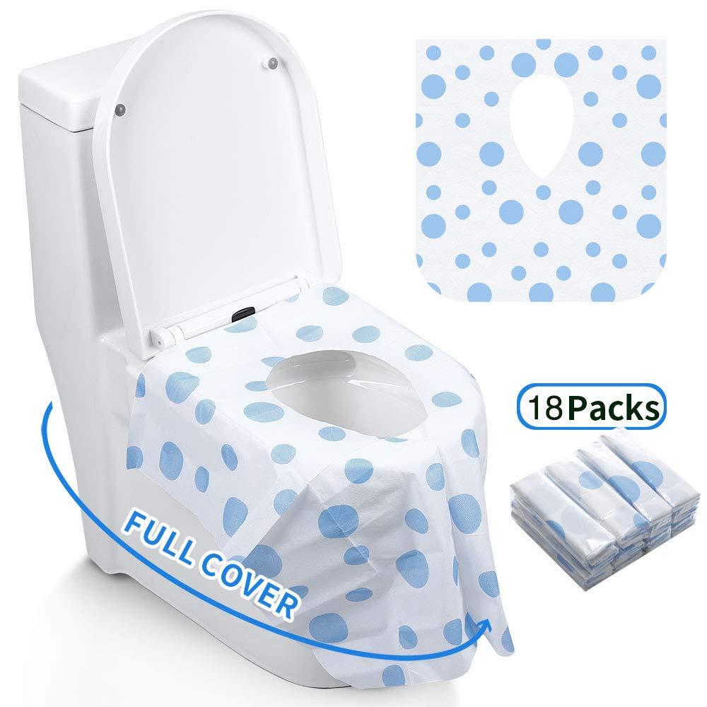 Toilet Seat Covers Disposable, Famard Extra Large Portable Potty Seat