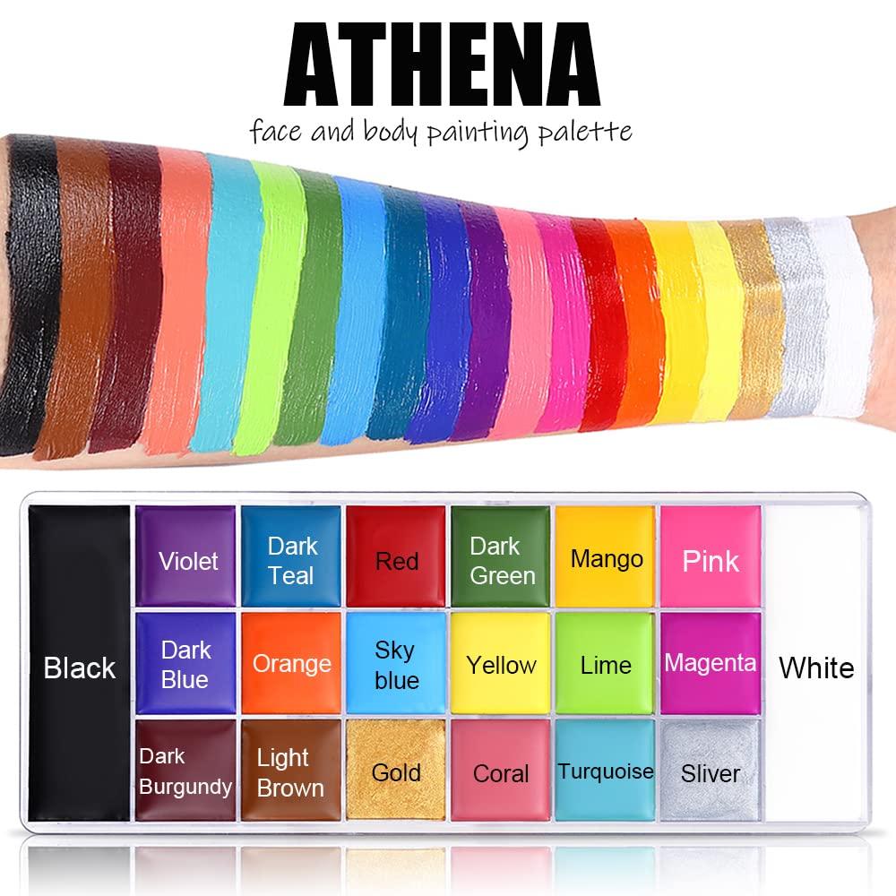  UCANBE Athena Face Body Paint Oil Palette