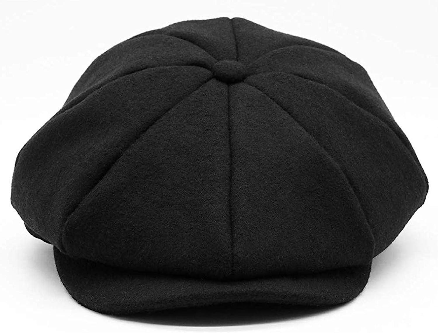 Boston Scally Caps For Men Men's Wool Newsboy Cap (50% Wool