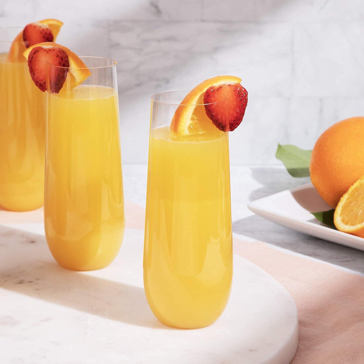 Mimosa flutes plastic outlet