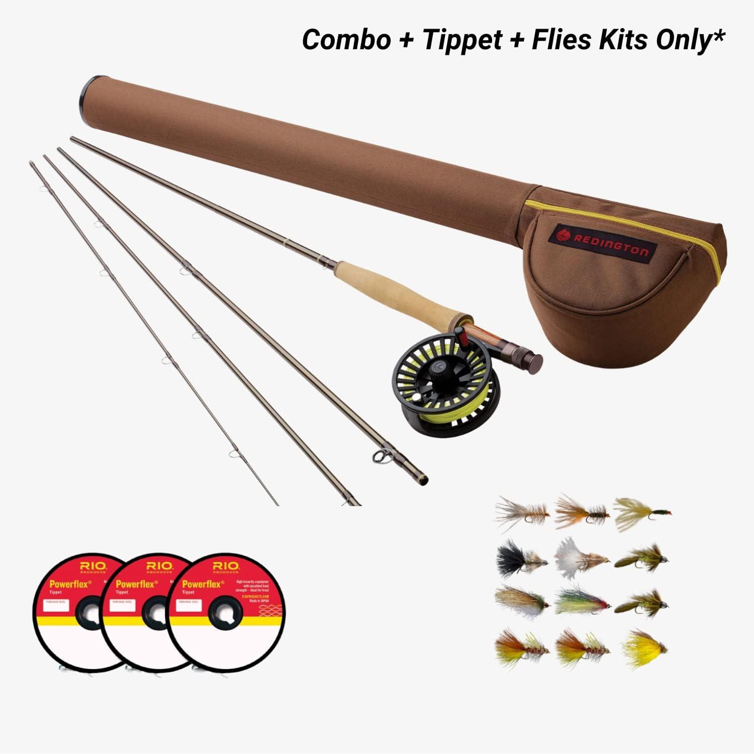 Redington Path Fly Rod Combo Kit with Pre-Spooled Crosswater Reel,  Medium-Fast A