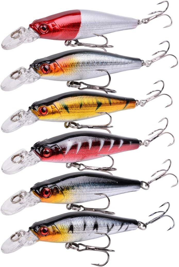 Aorace Fishing Lures Kit - 20pcs Mixed Minnow Popper Crank Baits for  Saltwater Freshwater Trout Bass Salmon Fishing | Buy Now with Express  International Delivery | GoSupps.com
