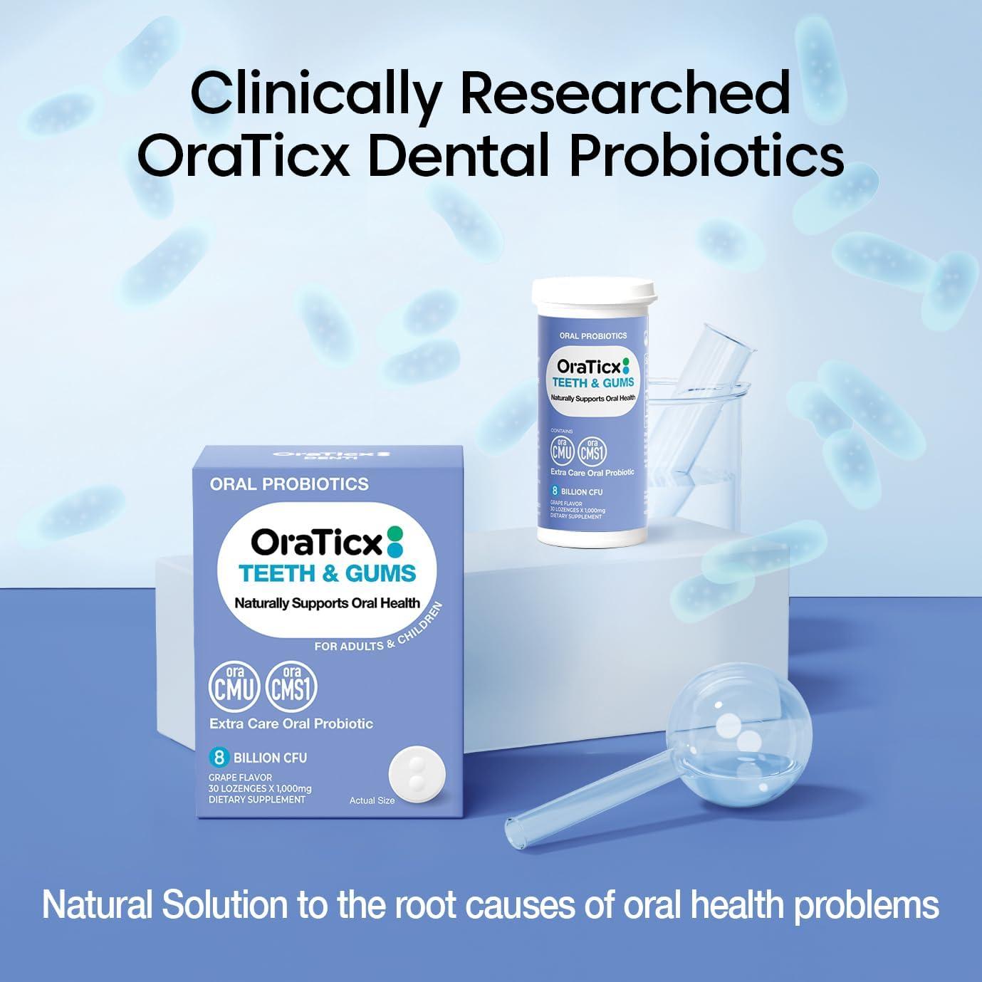 OraTicx Teeth & Gums Dental Probiotic - Oral Probiotics