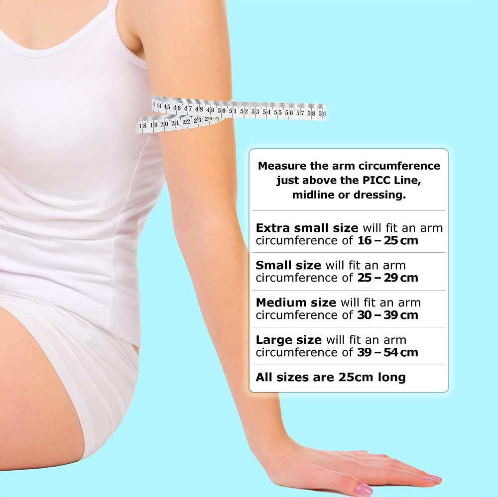 LimbO Picc Line Sleeve - Soft & Breathable Lycra Cover For PICC Line