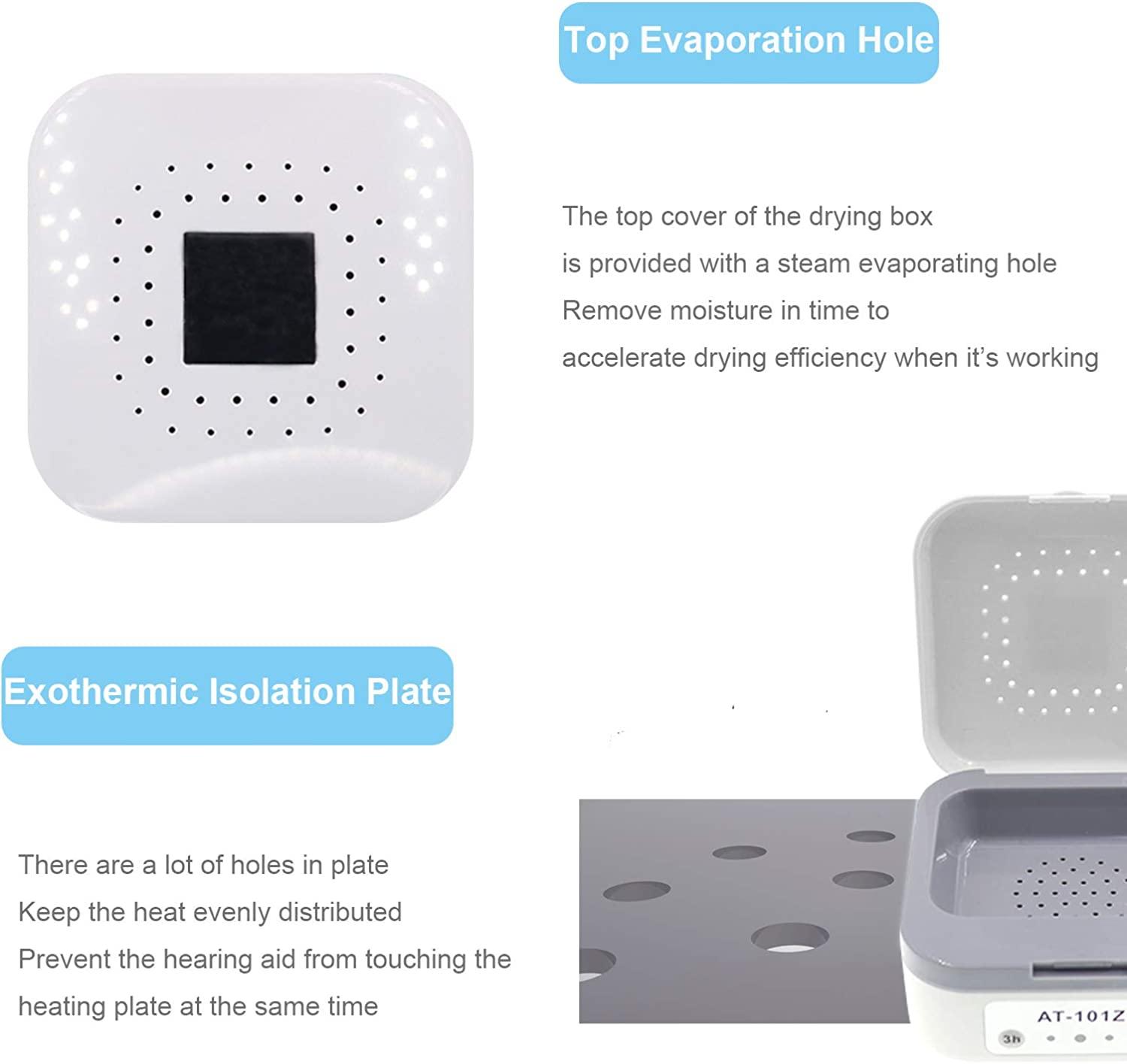 Hearing Aid Dryer Dehumidifier Electronic Automatic Drying System with