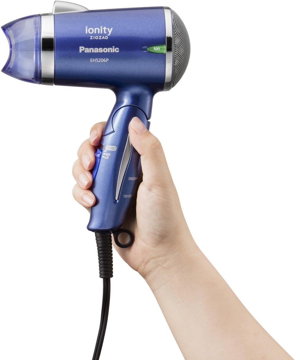Panasonic Negative-Ion ZIGZAG IONITY Hair Dryer EH5206P-A Blue
