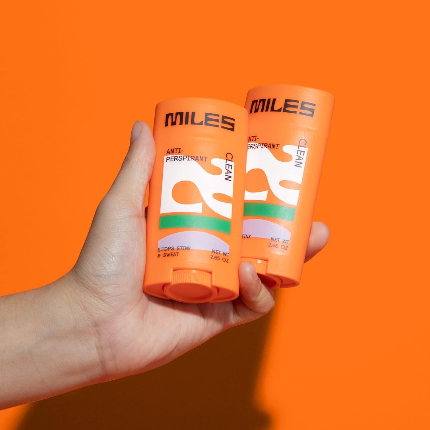 Miles Antiperspirant and Deodorant for Teens Tweens & Kids Odor and