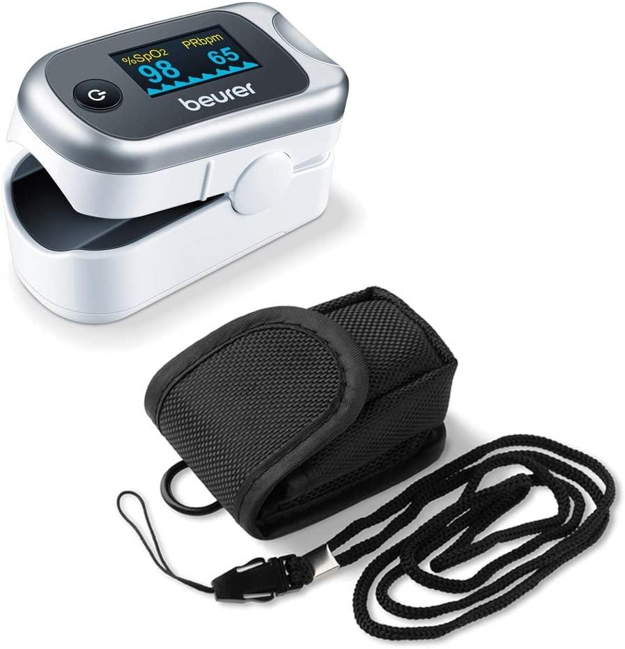 Beurer PO40 Pulse Oximeter Measures heart rate arterial oxygen