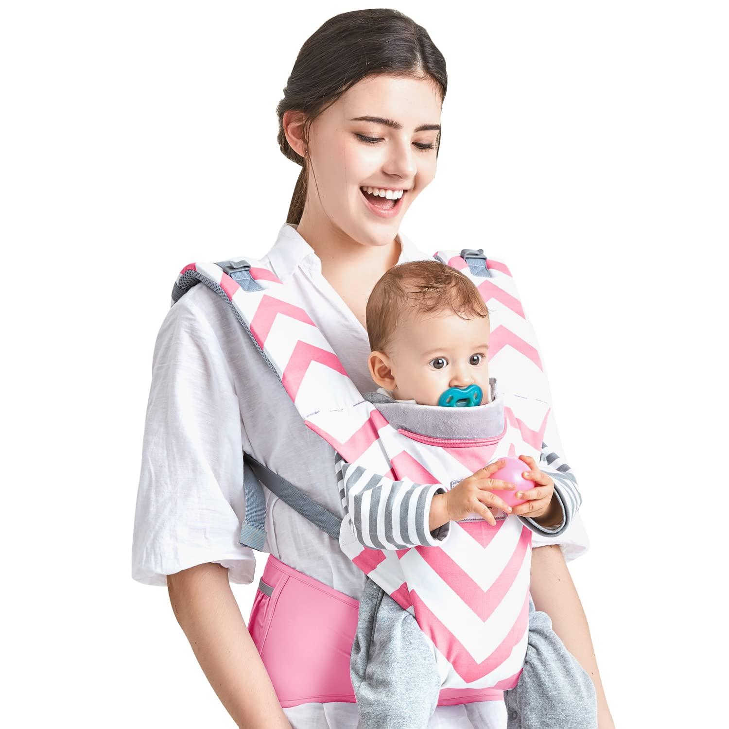 Baby Carrier: Newborn to Toddler, Lumbar Support, Ergonomic Hiking