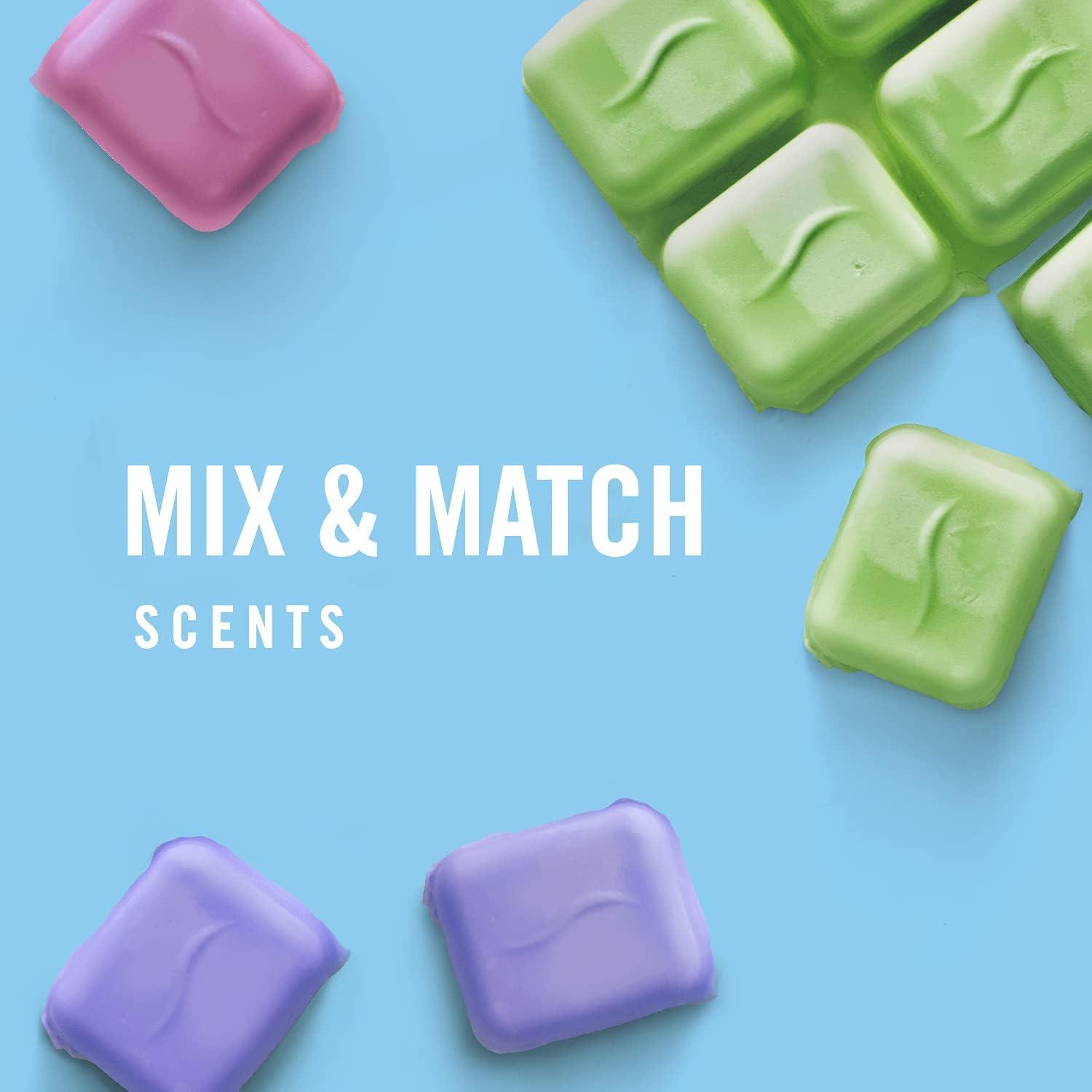 Febreze Wax Melts, Wax Melt Warmer Cubes, Wax Warmer Cubes, Gain Original  Scent, 6 packs, 6 cubes each, Air Freshener