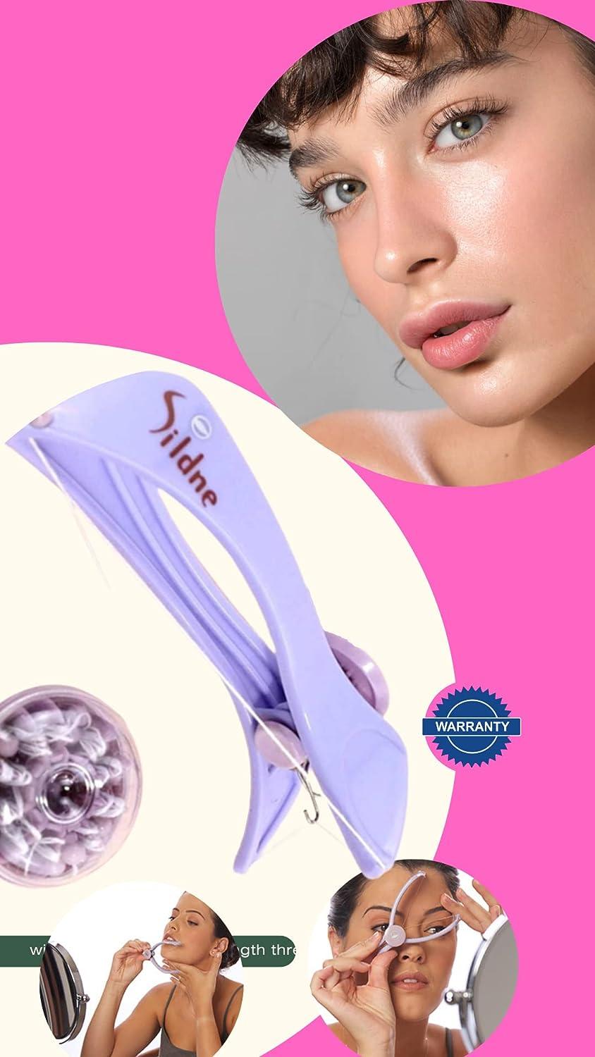 Smooth Glide Epilator for Women Face & Body Hair Threading & Removal