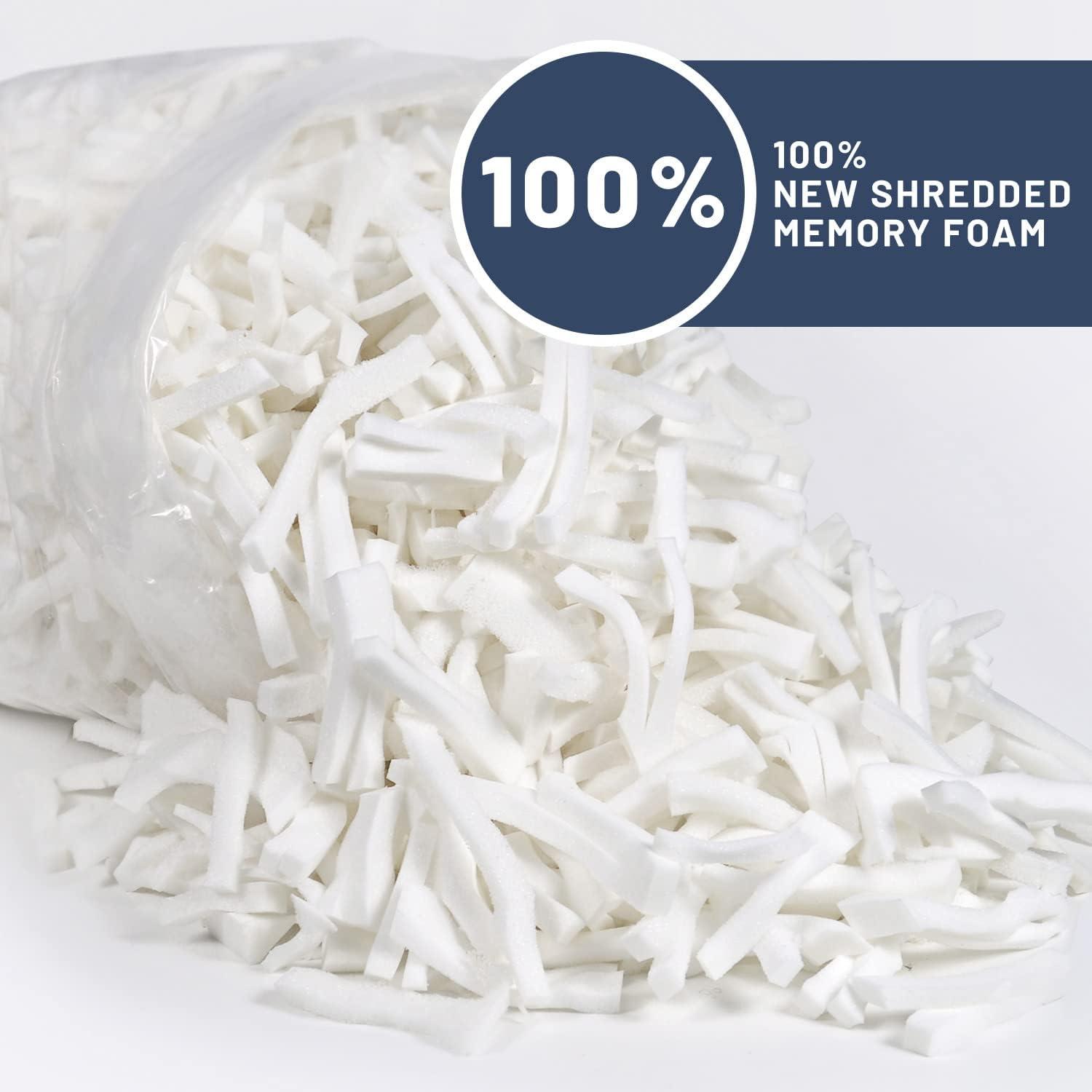 anzhixiu Bean Bag Filler Shredded Memory Foam 100% New 10 Pounds