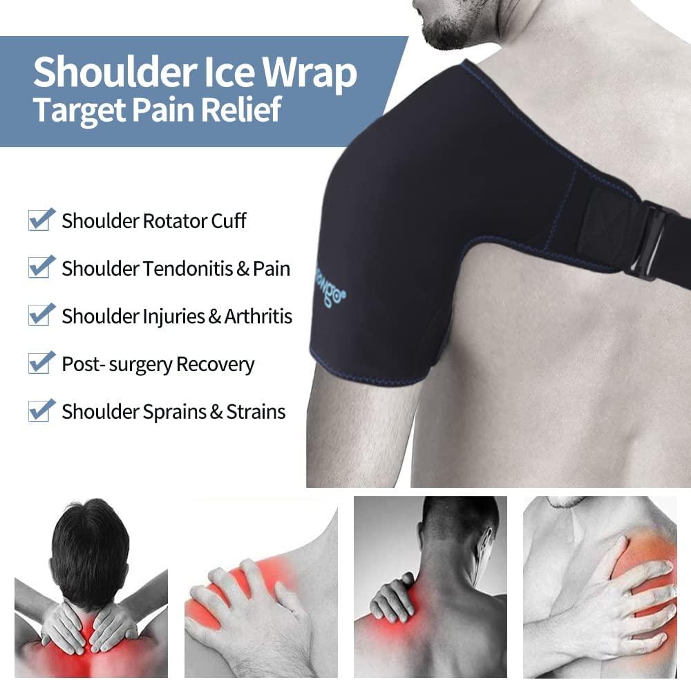 NEWGO Shoulder Ice Pack Cold Therapy for Rotator Cuff Injuries