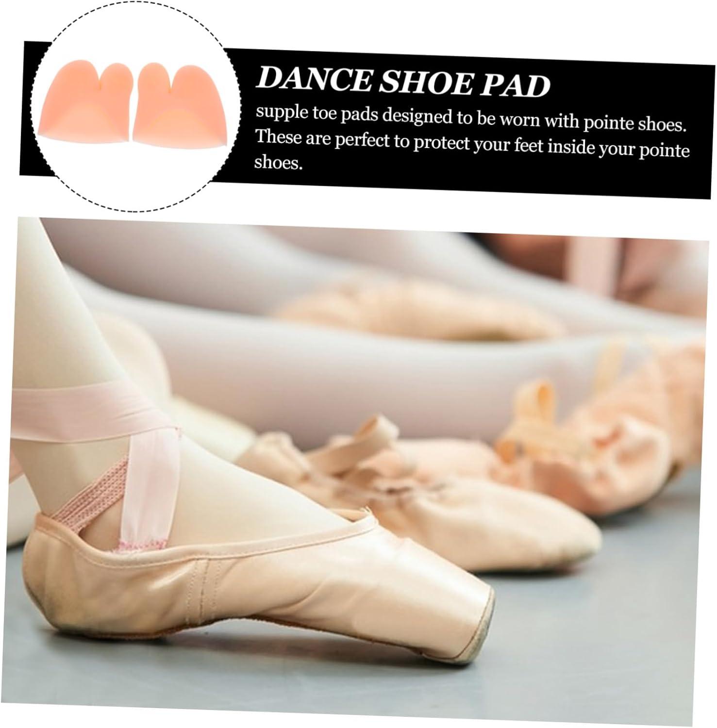 Beaupretty Silicone Toe Cushions Pairs Forefoot Pads for