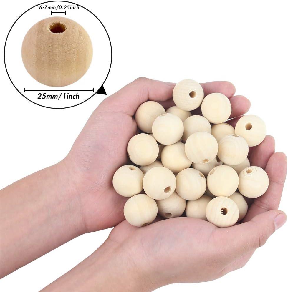 25- 1 or 25mm Wooden Circles Wood Circles Round Disc Wood Pendant
