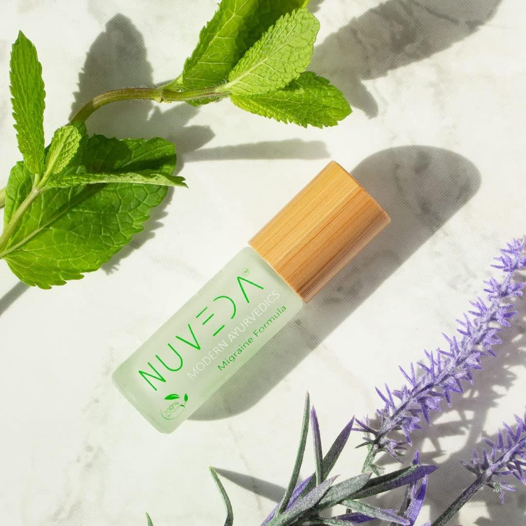 NUVEDA Advanced All Natural Migraine Relief Stick Modern Ayurvedic