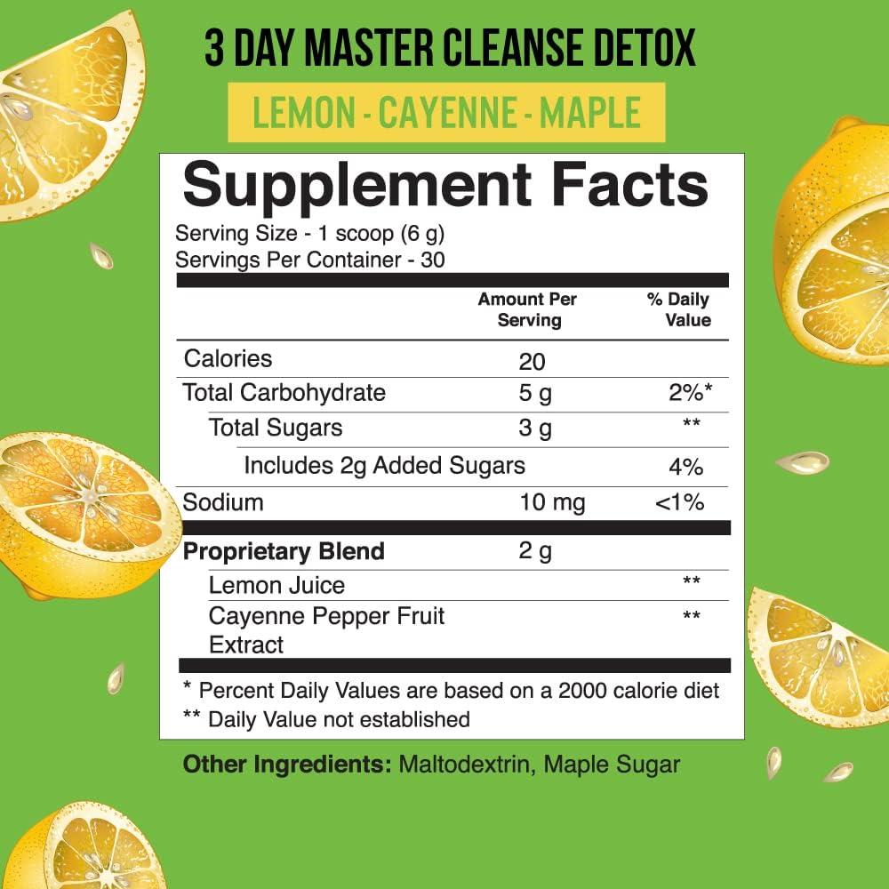 10 Day Master Cleanse Before And After Pictures