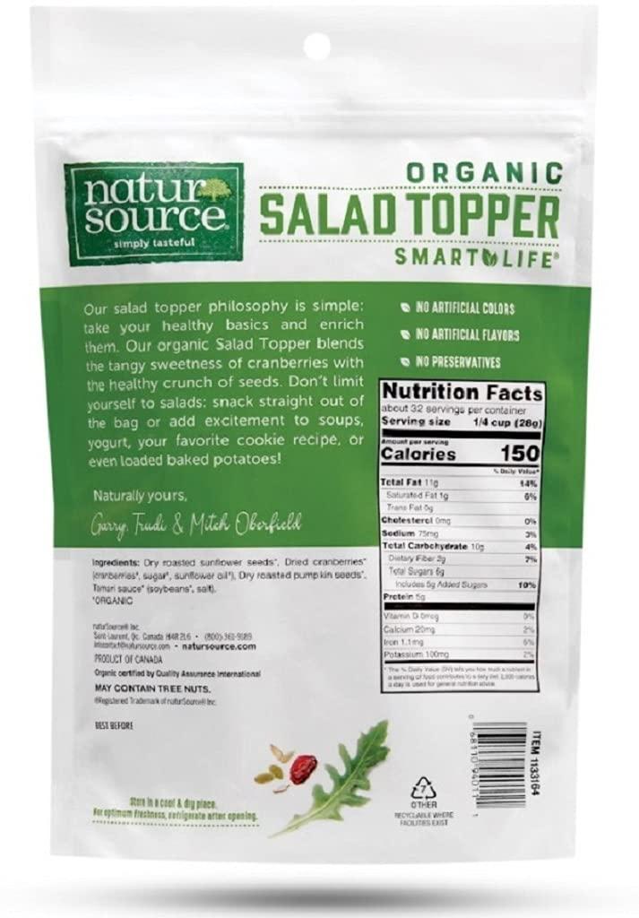 naturSource Organic Salad Topper Gluten Free Smart Life Shop Now