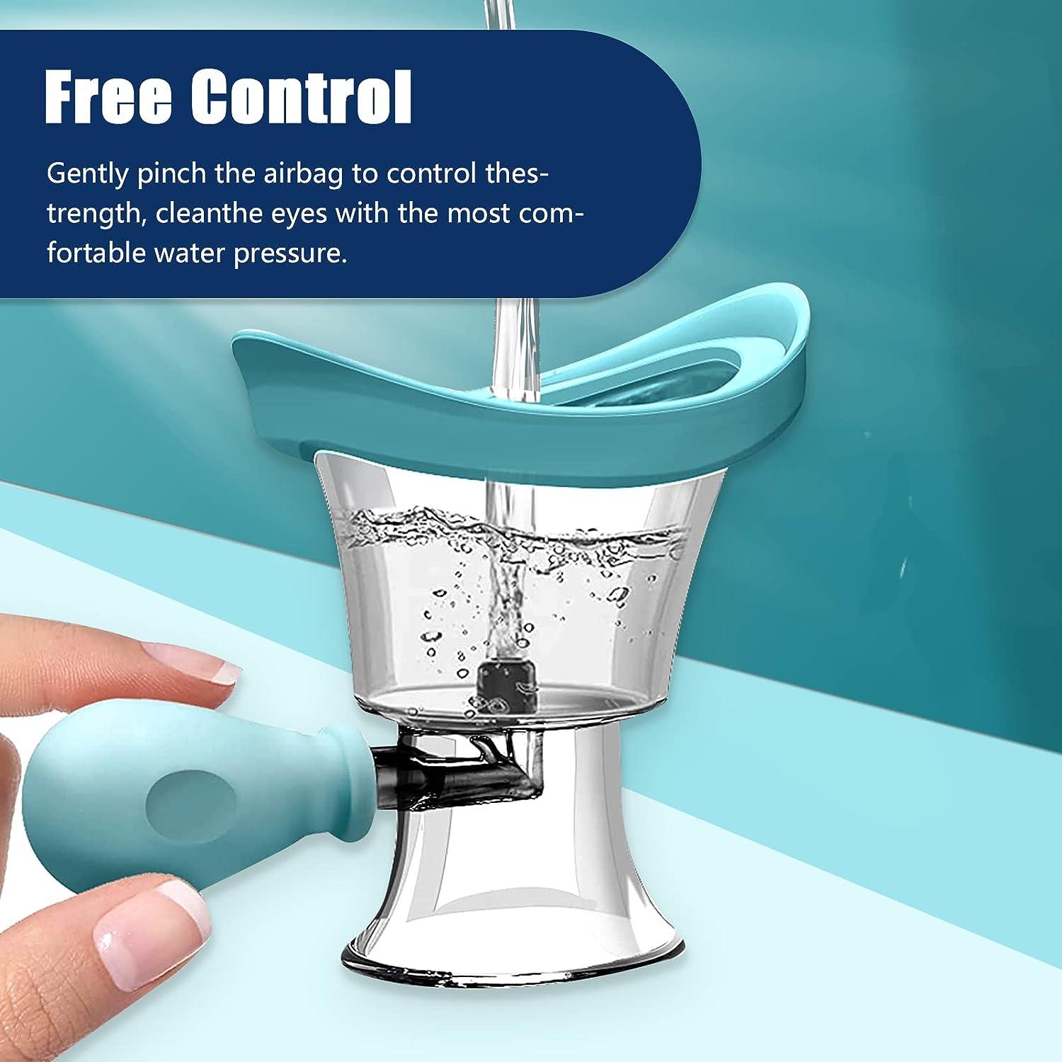 2PCS Eye Wash Cup Kit for Effective Eye Cleansing and Soothing Tired