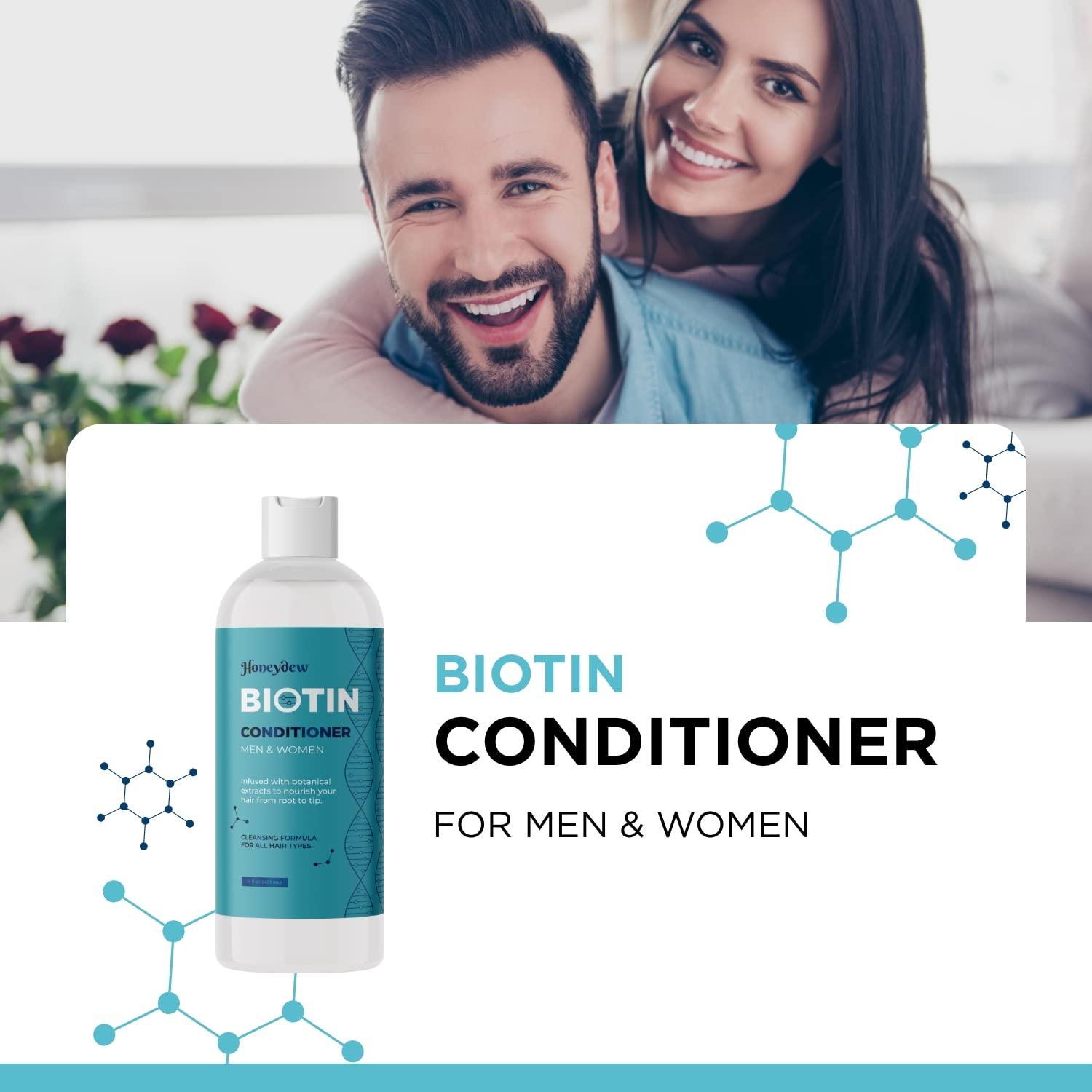 natural Biotin Hair Conditioner for Fine Hair - Collagen Infused