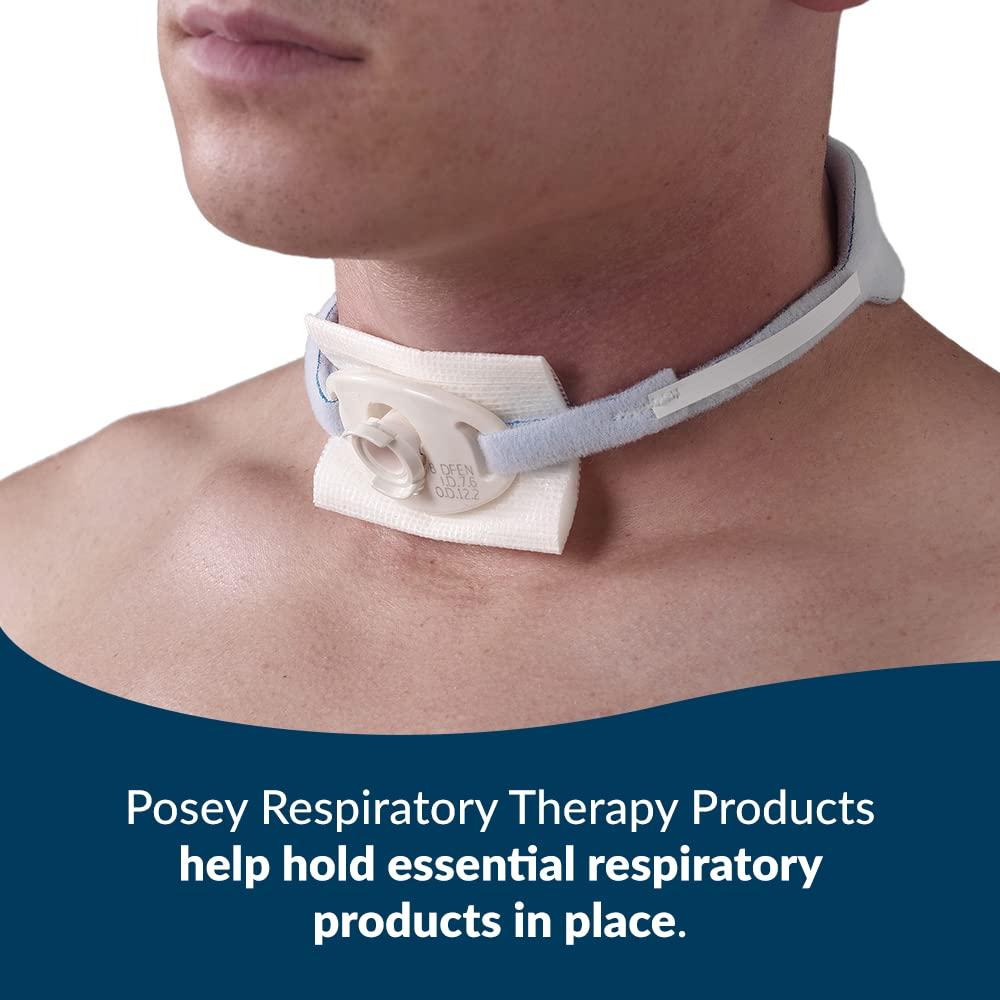 TIDI Posey Foam Trach Tie Large 1 Package of 12 Ties Tracheostomy Tube