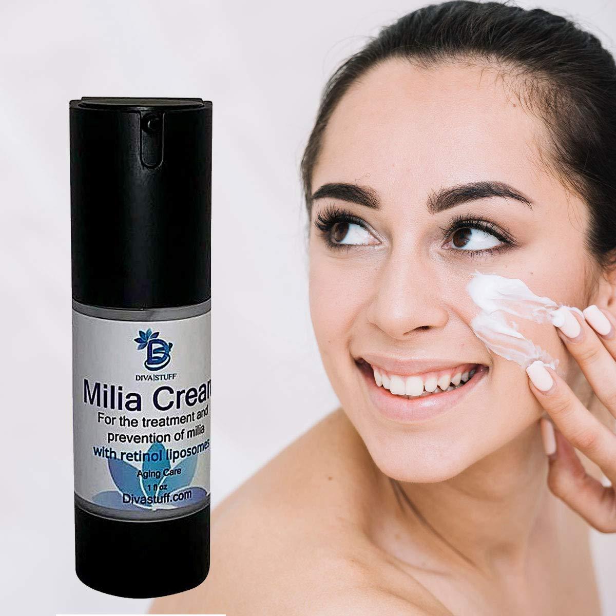 Milia Treatment Cream With Salicylic Acid, Retinol Lipisomes, Olive