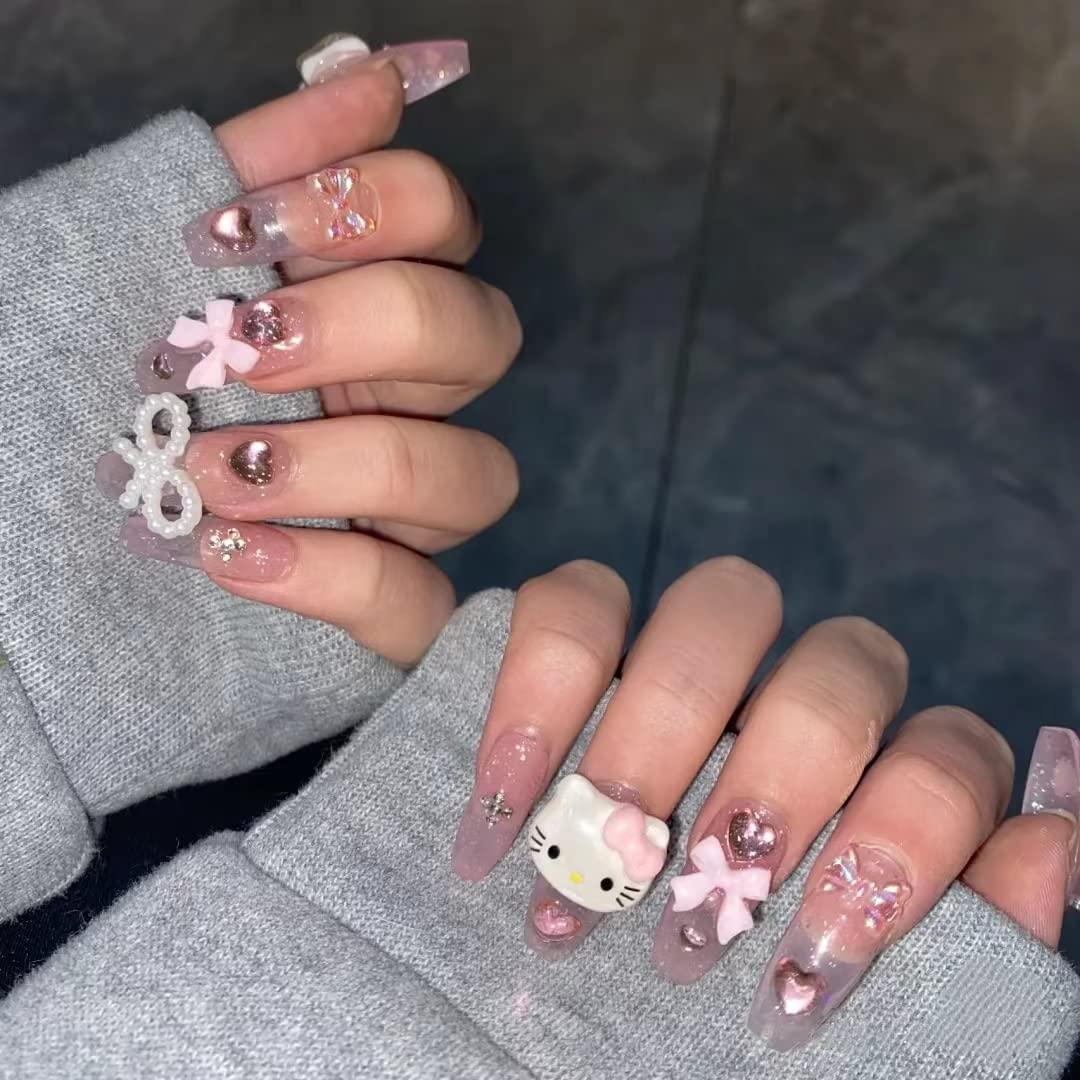 Kitty Fake Nails 