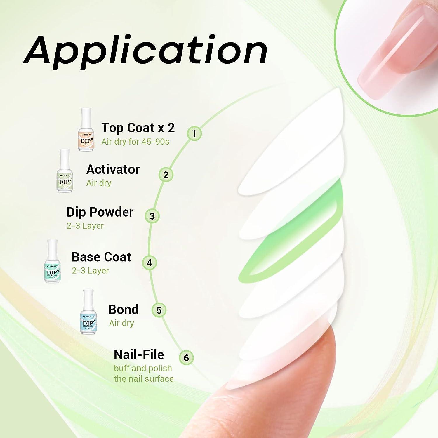 AZUREBEAUTY Pro Series Dip Powder Activator 15ml - Fast-Acting Formula ...