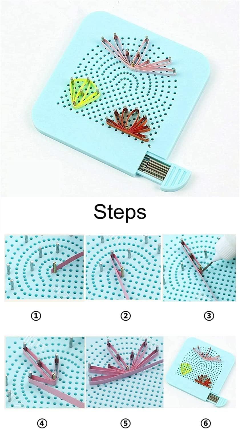 YURROAD Quilling Paper Set 36 Colors, 900 Strips, Quilling Template