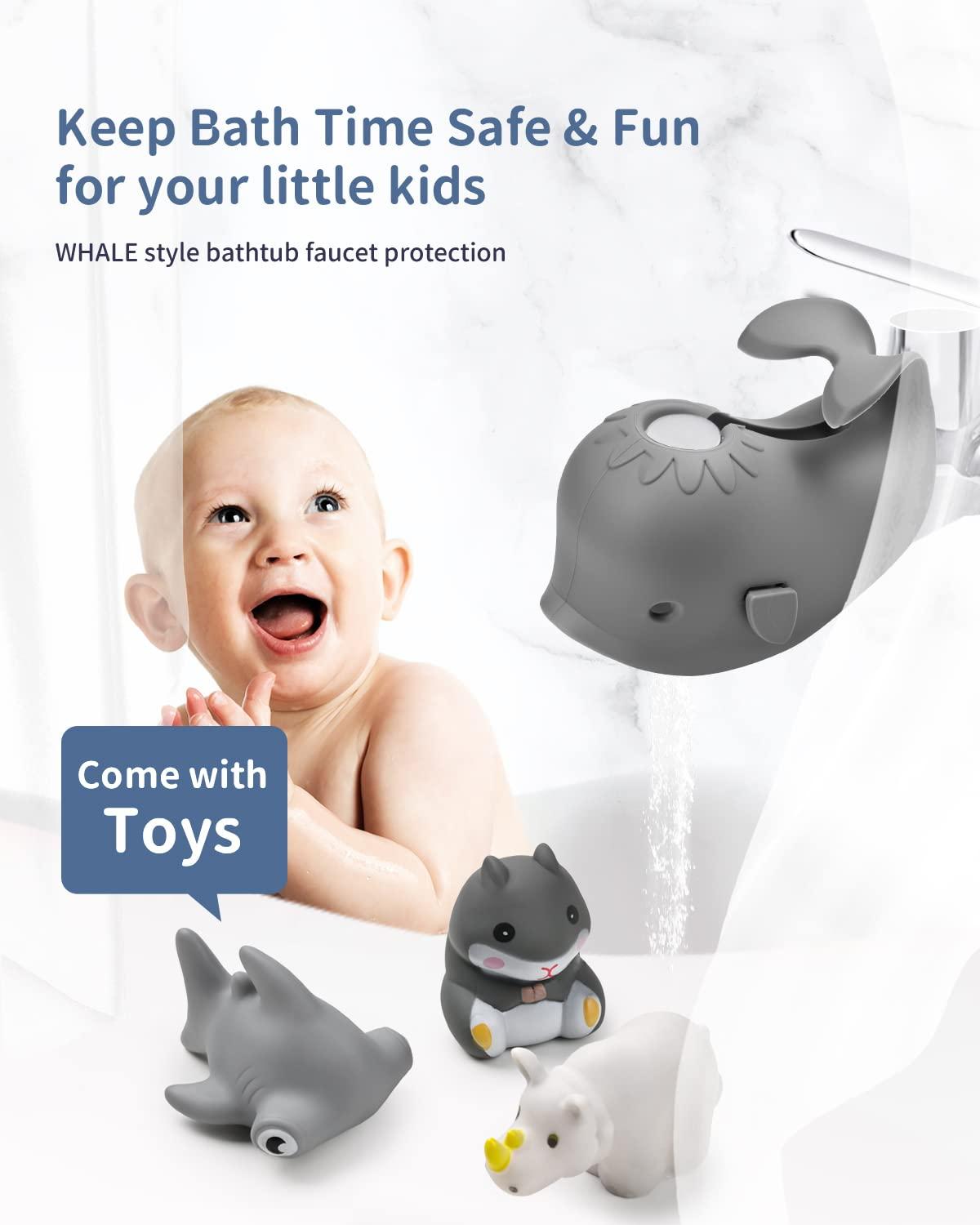 Mandoo Baby Bathtub Faucet Cover Tub Spout Protector for Kids