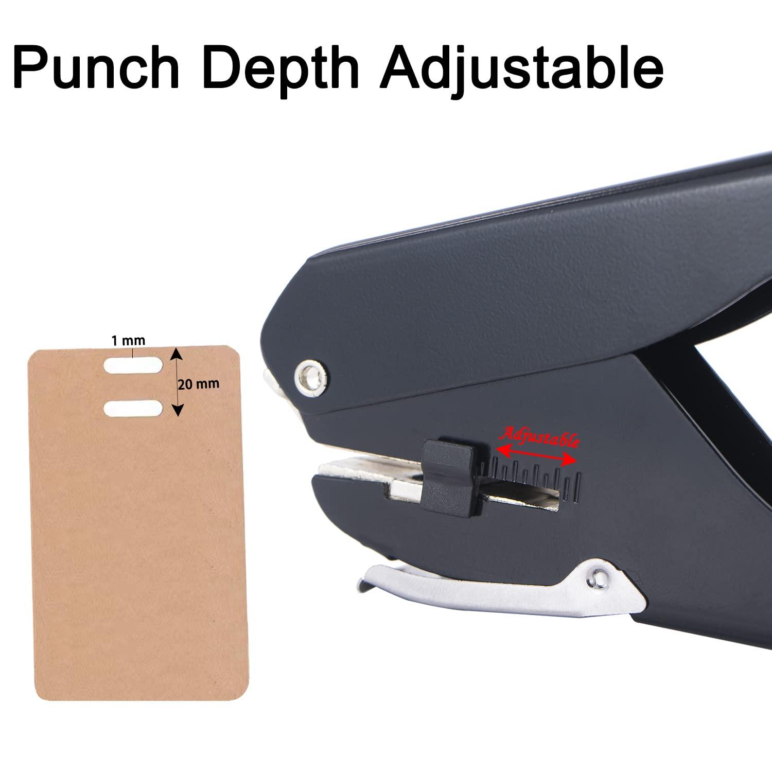 Tag Punch Gift Tag Puncher 3 in 1 Tag Punch Tag Shape Lever Action