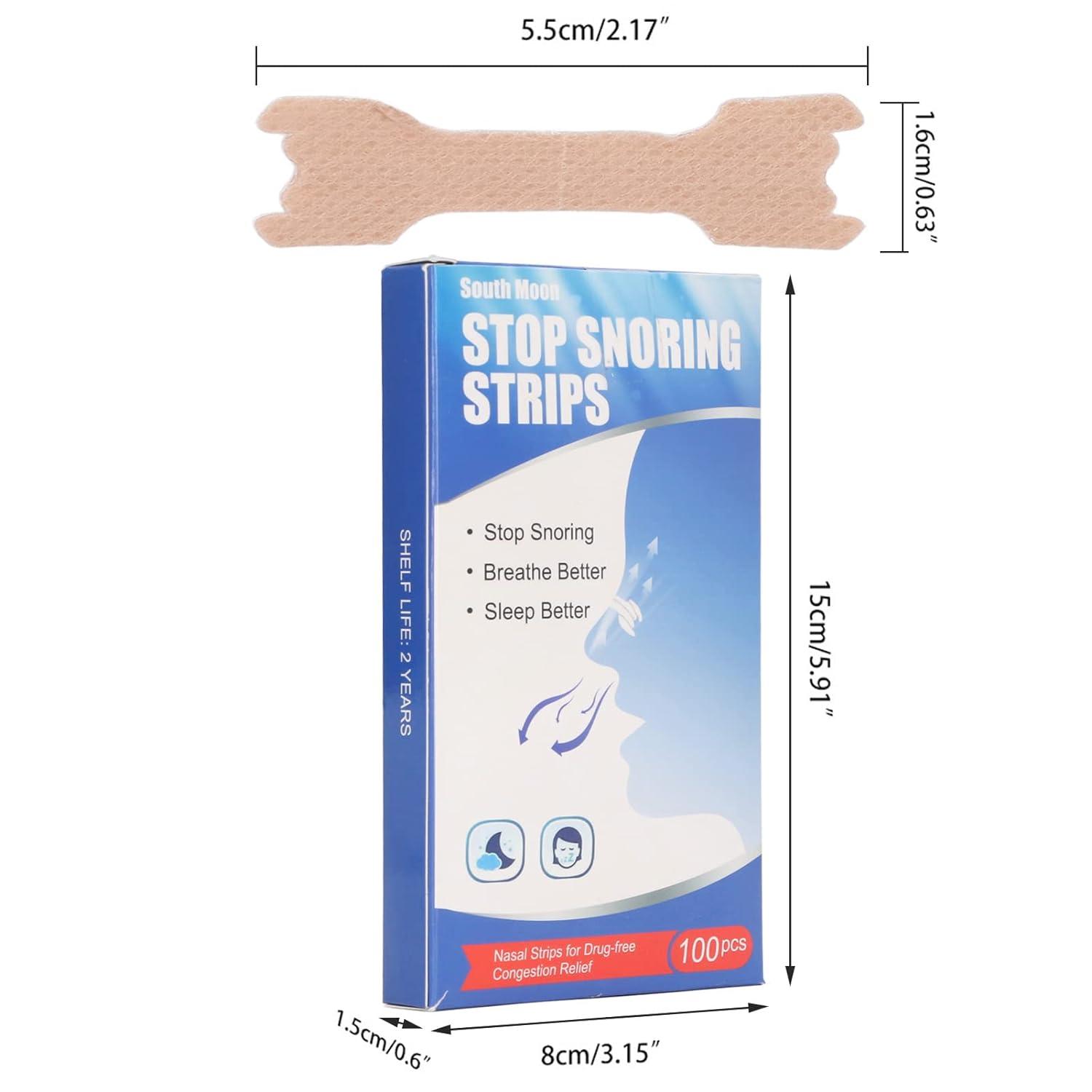 Snoring Nasal Strip Relieve Congestion Sleep Nasal Strips Release