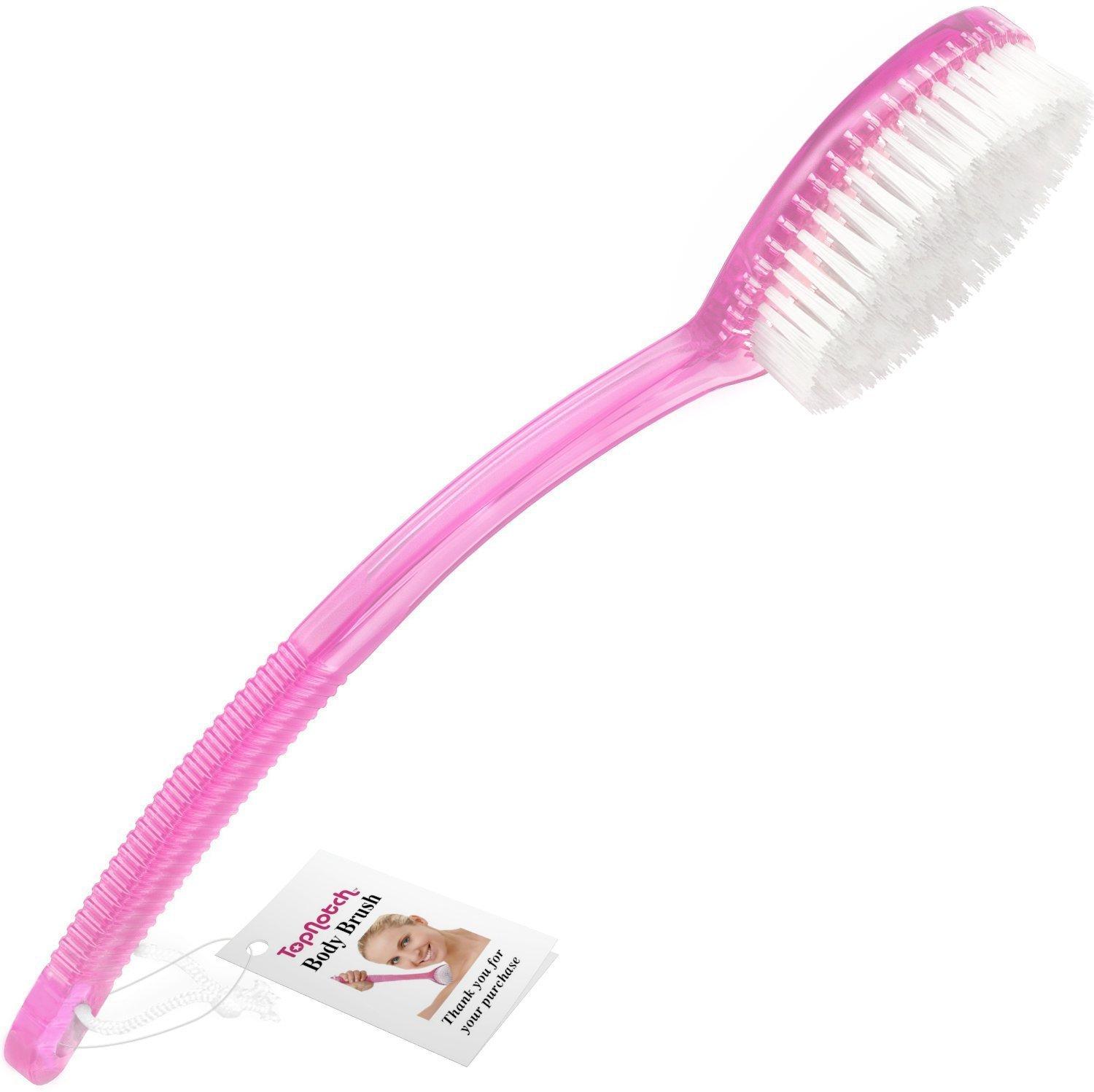 TopNotch Back Brush Long Handle Body Scrubber Bath Brushes