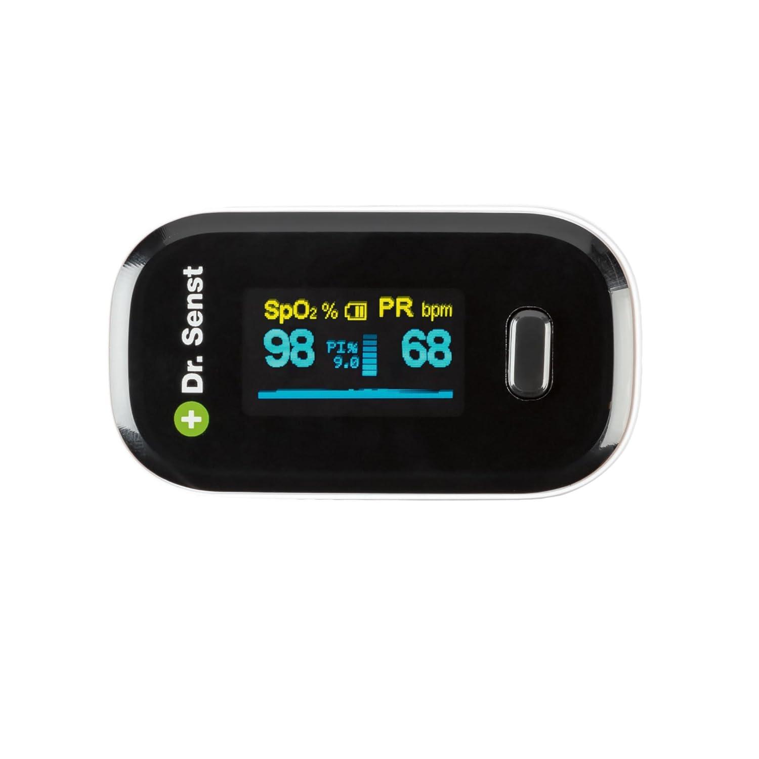 Dr. Senst YK-80B Pulse Oximeter with OLED Color Display - Accurate