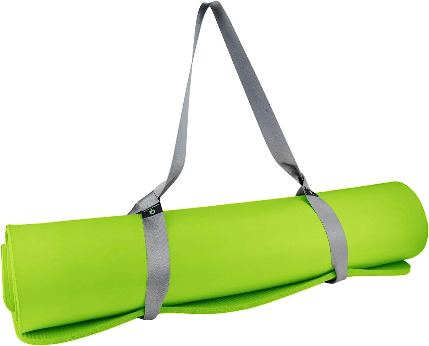 Gradient Fitness Yoga Mat Strap, Premium Quality 66x1.5w Cotton Blend.  Yoga Mat Carrier, Yoga Mat Holder