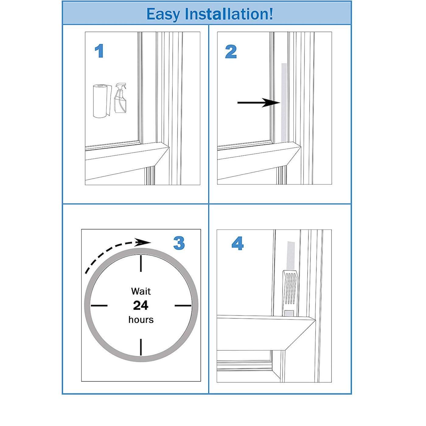 Safety Innovations Childproof Your Windows with Our Window Widget, 4Pack