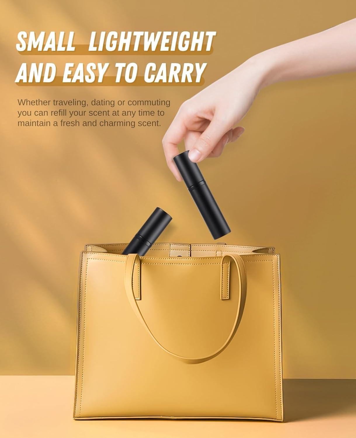 ASADAYS Portable Perfume Atomiser Refillable 5ml Empty Travel