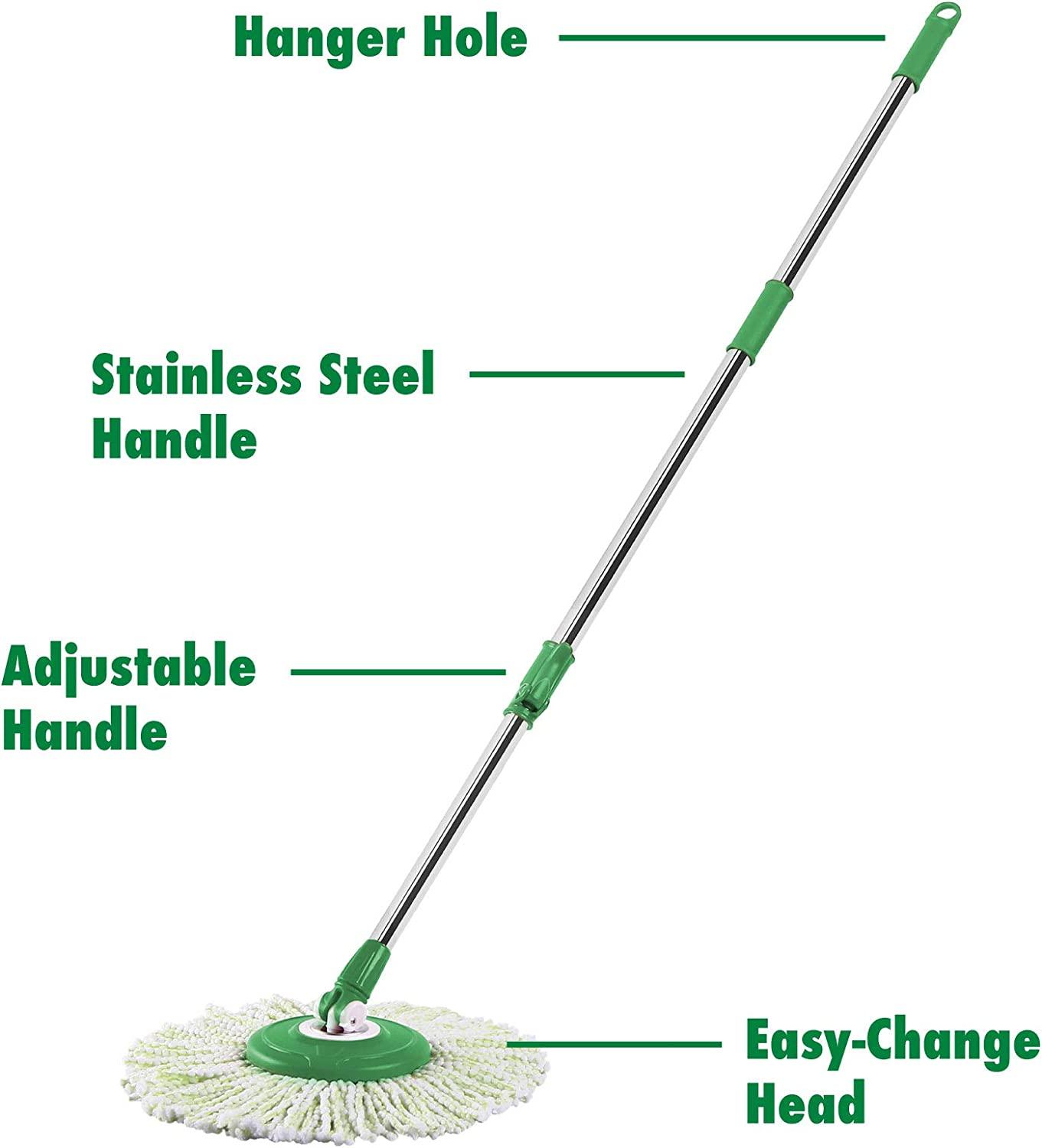 Libman Spin Mop Refill Durable and Absorbent Replacement Head