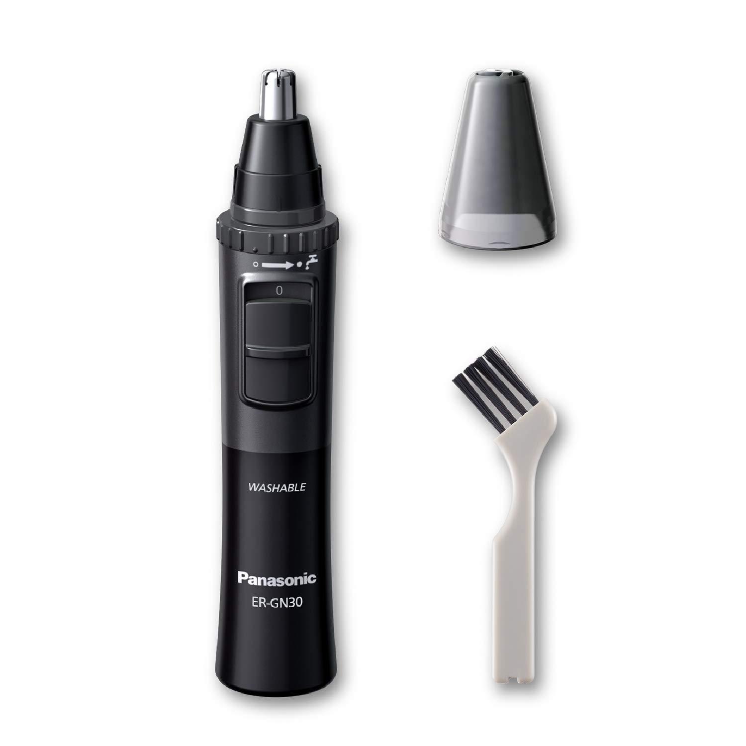 Panasonic Men's Ear and Nose Hair Trimmer Wet/Dry, Hypoallergenic