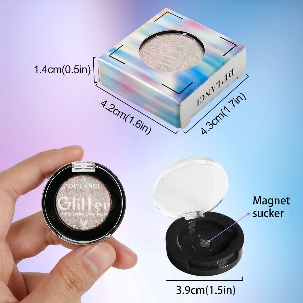 Afflano Glitter Eyeshadow - Intense Color Shifting Duo