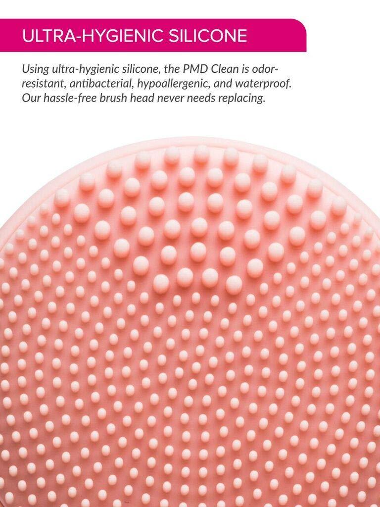 PMD Clean Smart Facial Cleansing Device with Silicone Brush & Anti