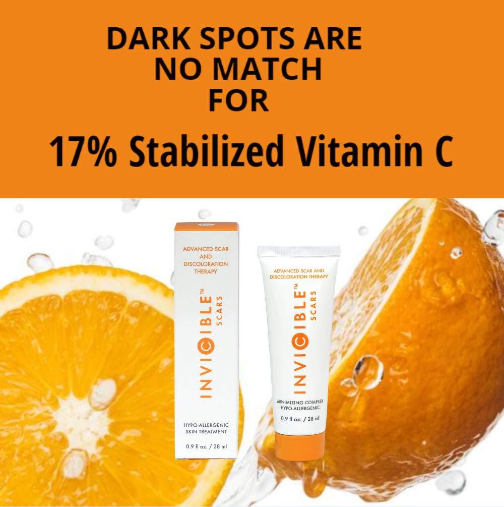 Advanced Science Dark Spot Brightener Vitamin C Licorice Root Dermatologist Formula Dark Spot Corrector Serum with 17% Vitamin C