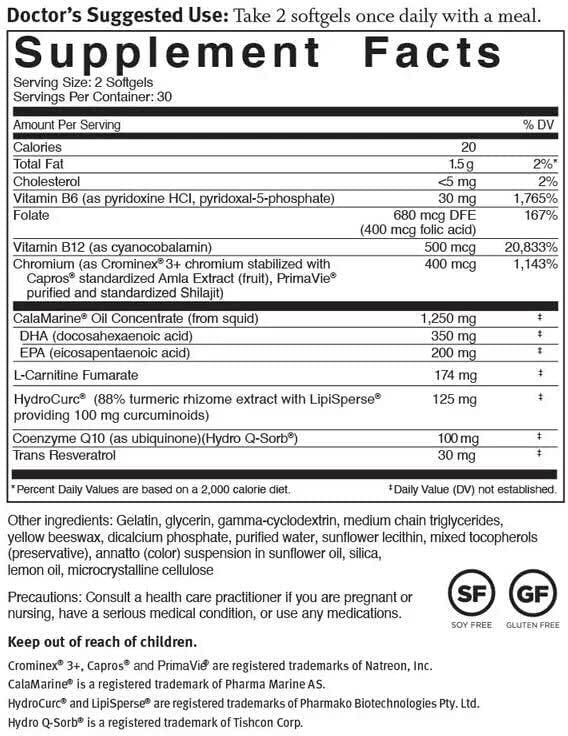 Dr. Sinatra's Omega Q Plus MAX Advanced Heart Health & Healthy Aging