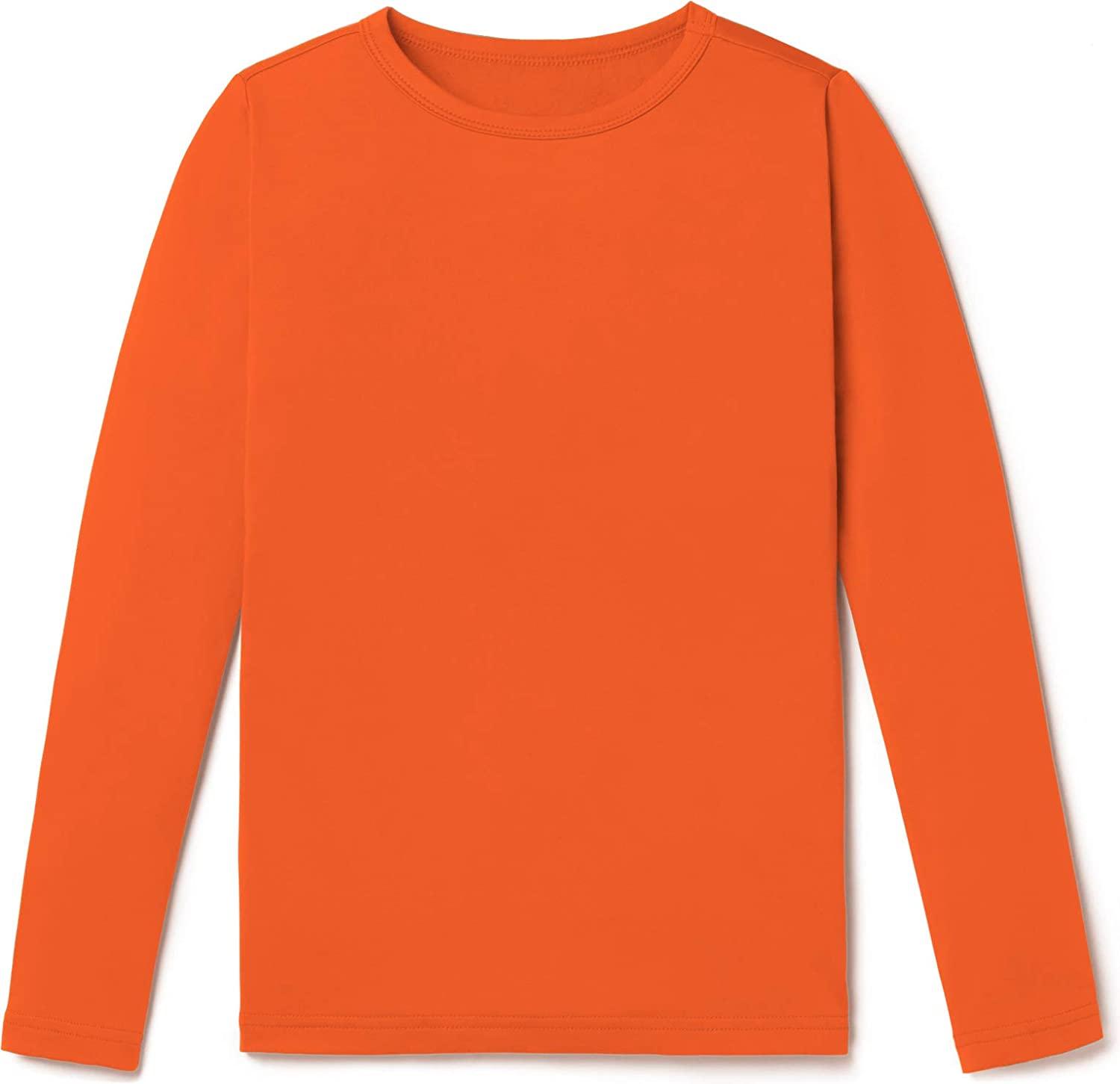 TSLA Kids Thermal Underwear Set Soft Fleece Lined Long Johns for Boys