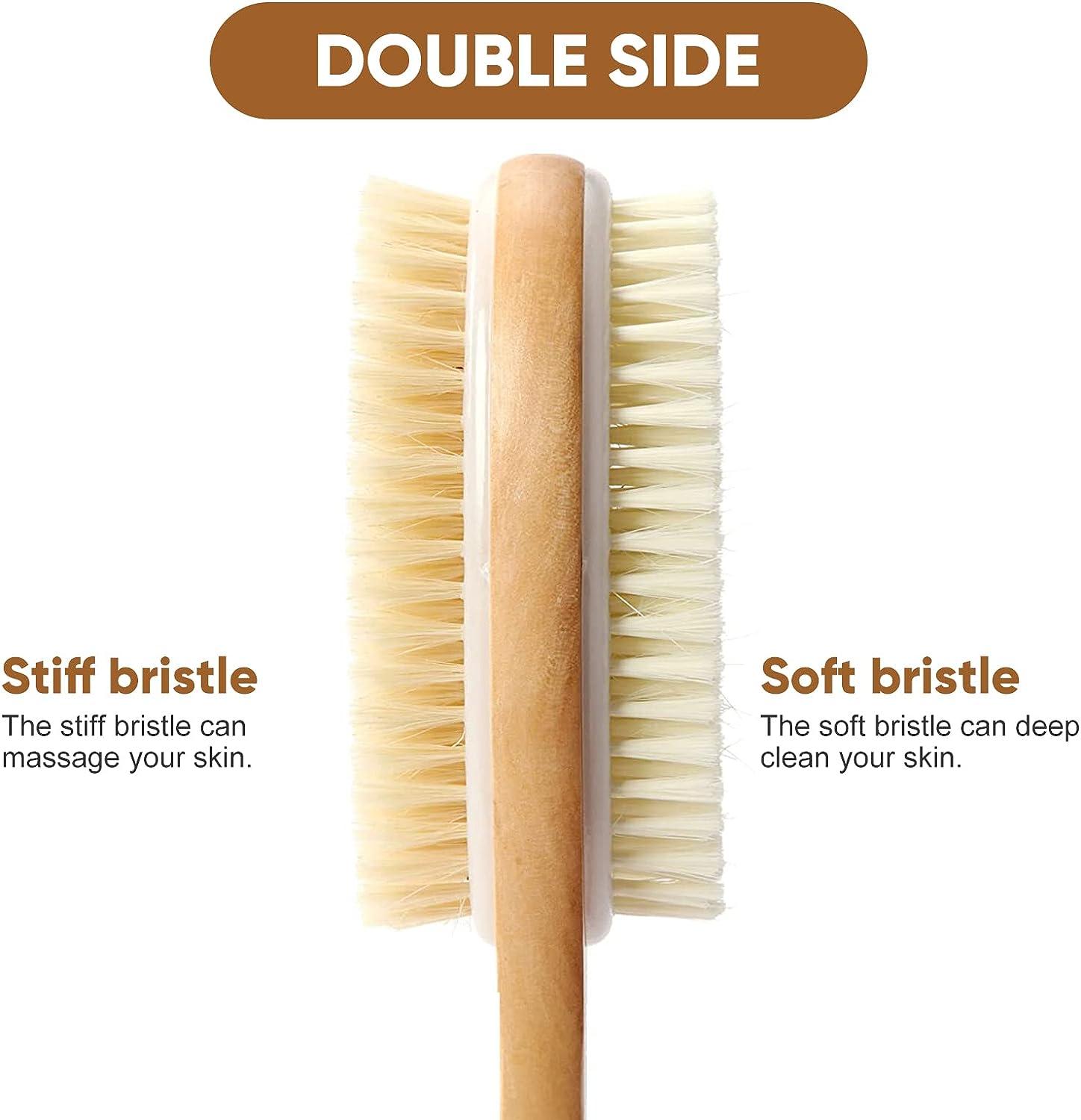  Scrub Brush - Stiff Bristle Brush for Deep Cleaning