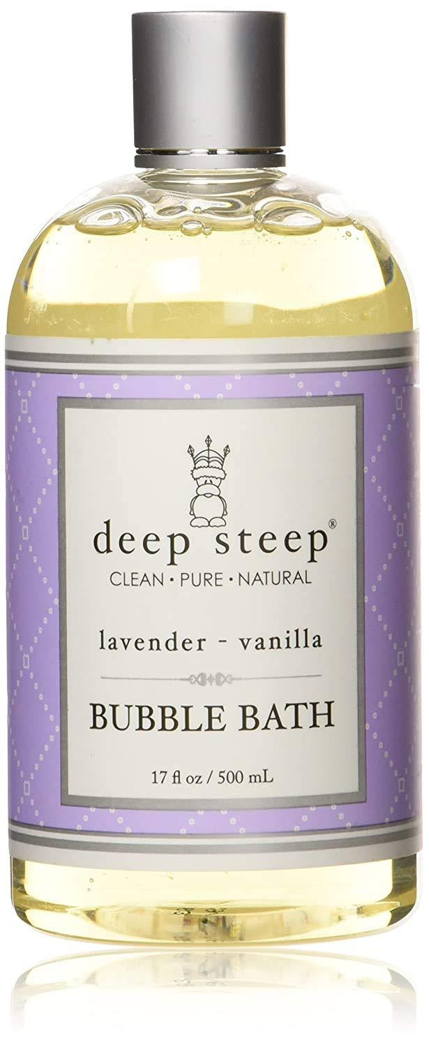 Deep Steep Classic Bubble Bath Lavender Vanilla 17 Ounce